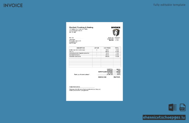 USA Stanford Plumbing and Heating – Beispielvorschau